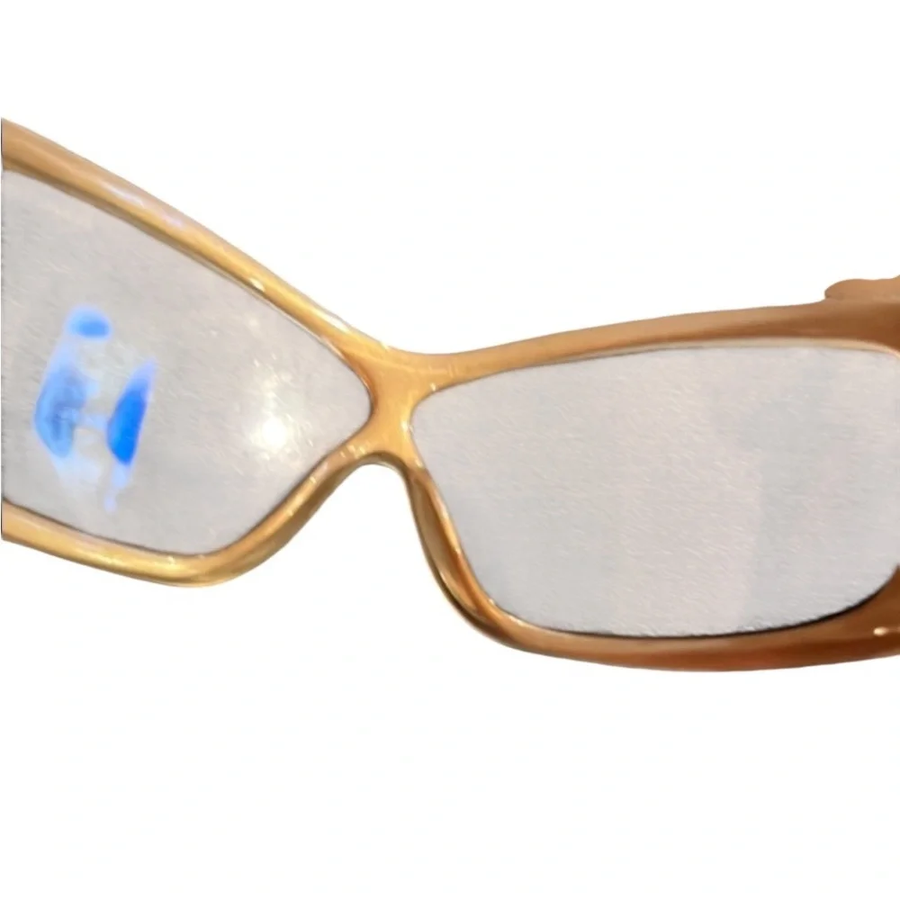 Armani Exchange gold sheild sunglasses